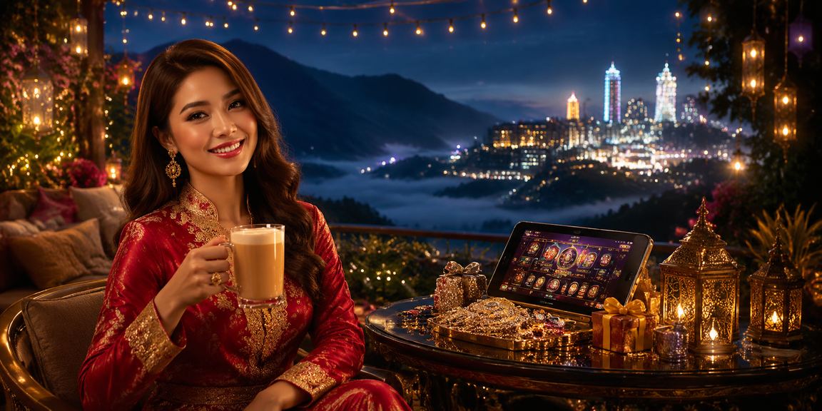Suasana cabutan bertuah Hari Raya di kasino Genting Highlands Malaysia yang meriah